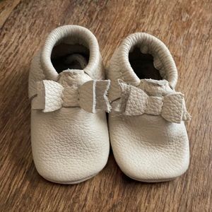 Freshly picked bow moccasins